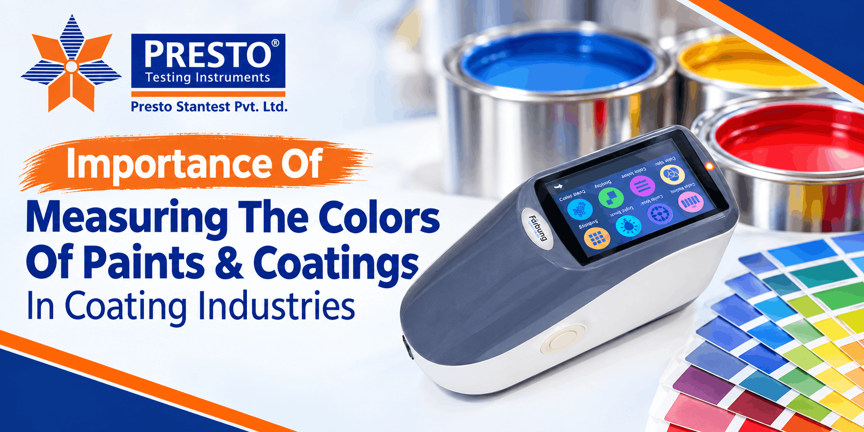 Importance Of Measuring The Colors Of Paints & Coatings In Coating Industries